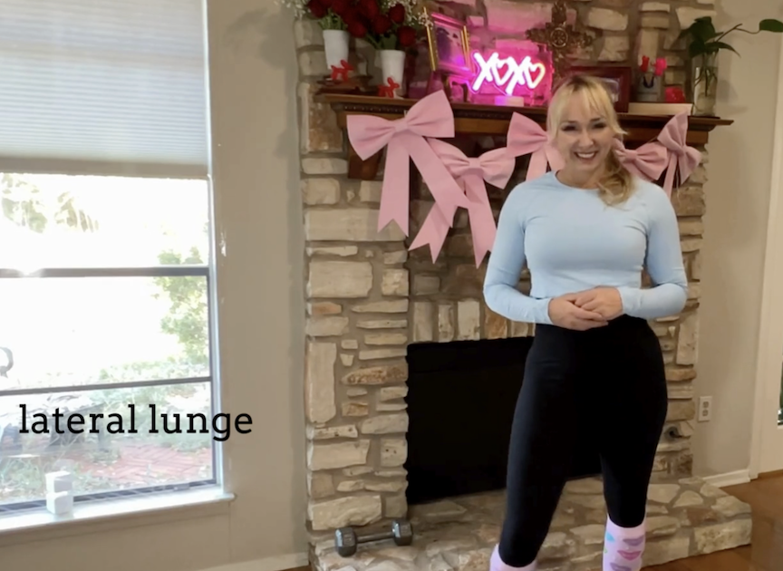 2-14-2026 lateral lunge for One Exercise a Day