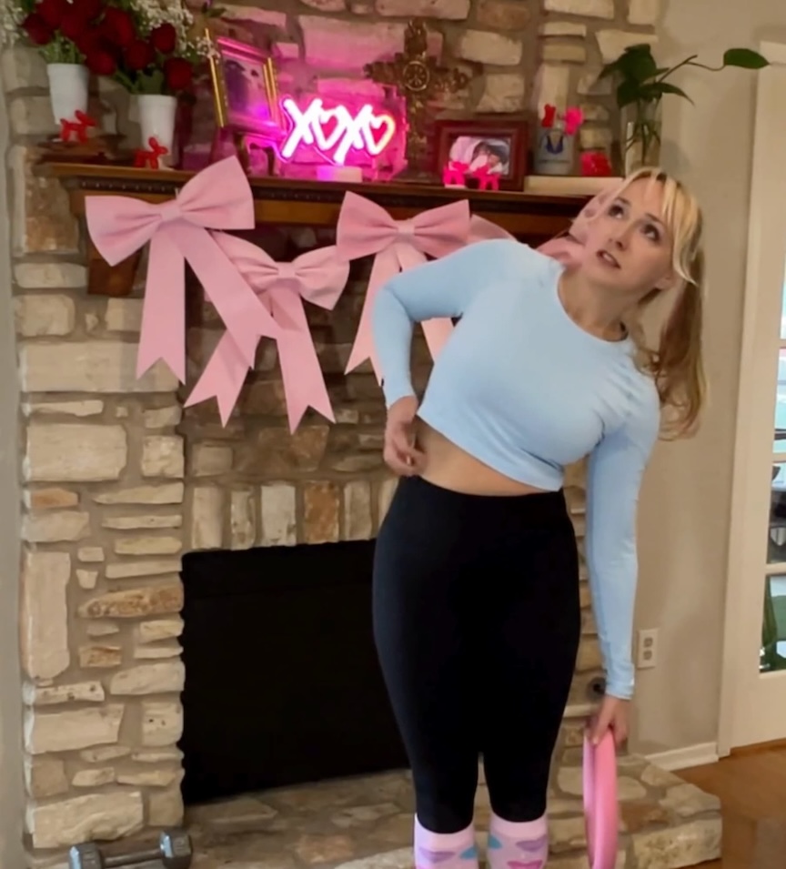 side bends, ab work on One Exercise a Day