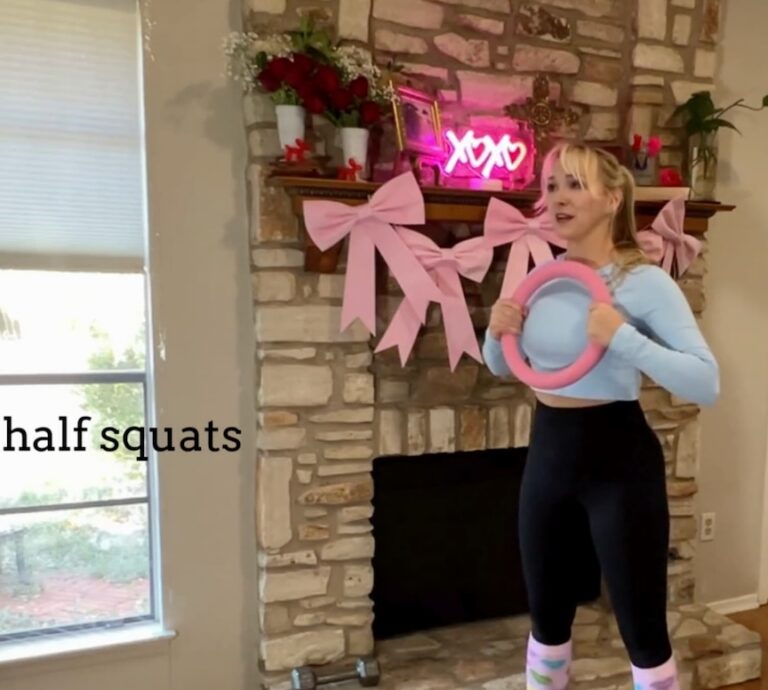 One and a half squats with Kathryn Alexander One Exercise a Day