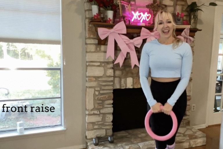 front raise Kathryn Alexander One Exercise a Day