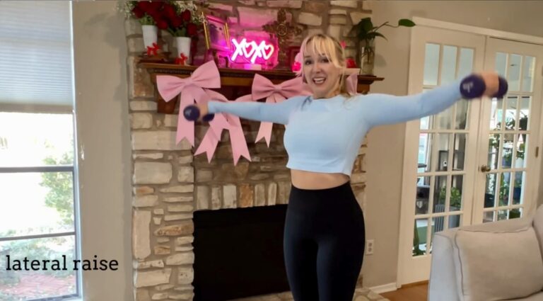 lateral raise with Kathryn Alexander One Exercise a Day