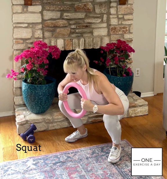 Squat with Kathryn Alexander of One Exercise a Day
